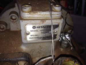 pompa Fiat Kobelco Hitachi hpv 145 g