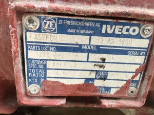 Cambio automatico iveco eurostar 430 ZF 12 as 1800  zf 1318 030 008 iveco 8869763